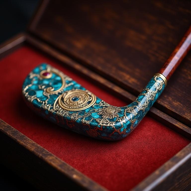 Limited edition ceramic golf collector's series